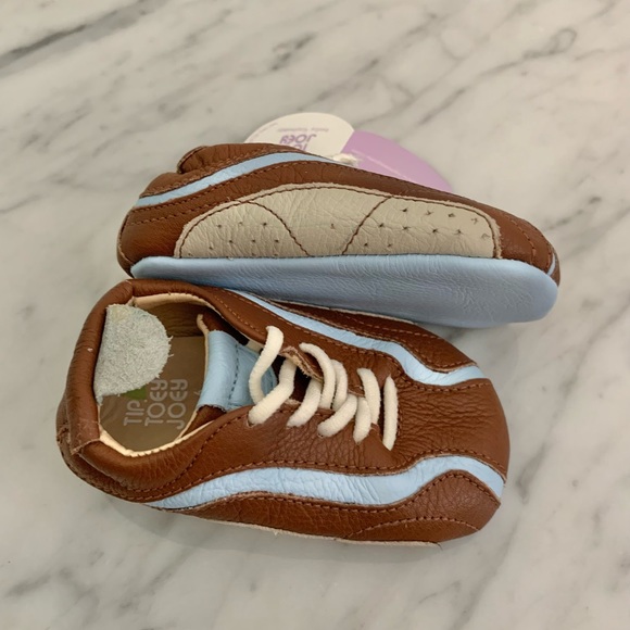 Tip Toey Joey Leather Baby 3-6 Months Shoes NWT - Picture 3 of 6